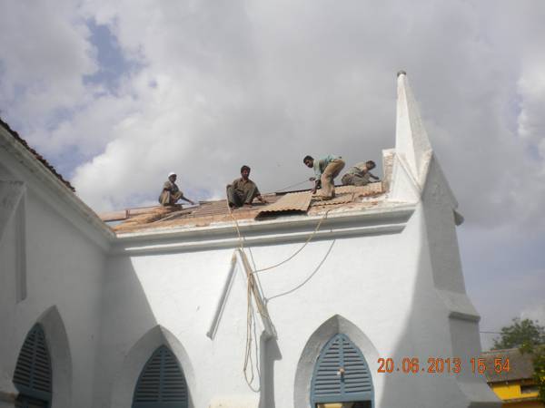 Garrison Wesley Church — Restoration, 2013