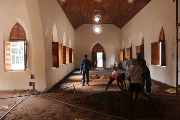 Garrison Wesley Church — Restoration