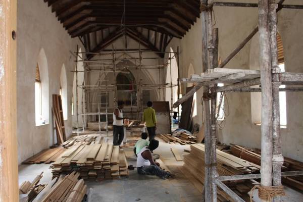 Garrison Wesley Church — Restoration