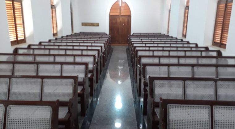 Nave of Garrison Wesley Church